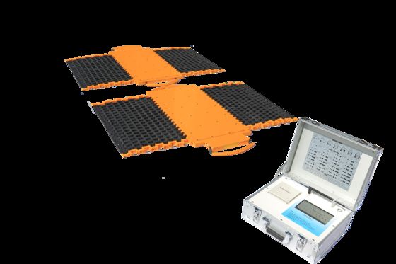내장된 IP65 방수 보호 디스플레이와 함께 휴대용 축 무게 패드